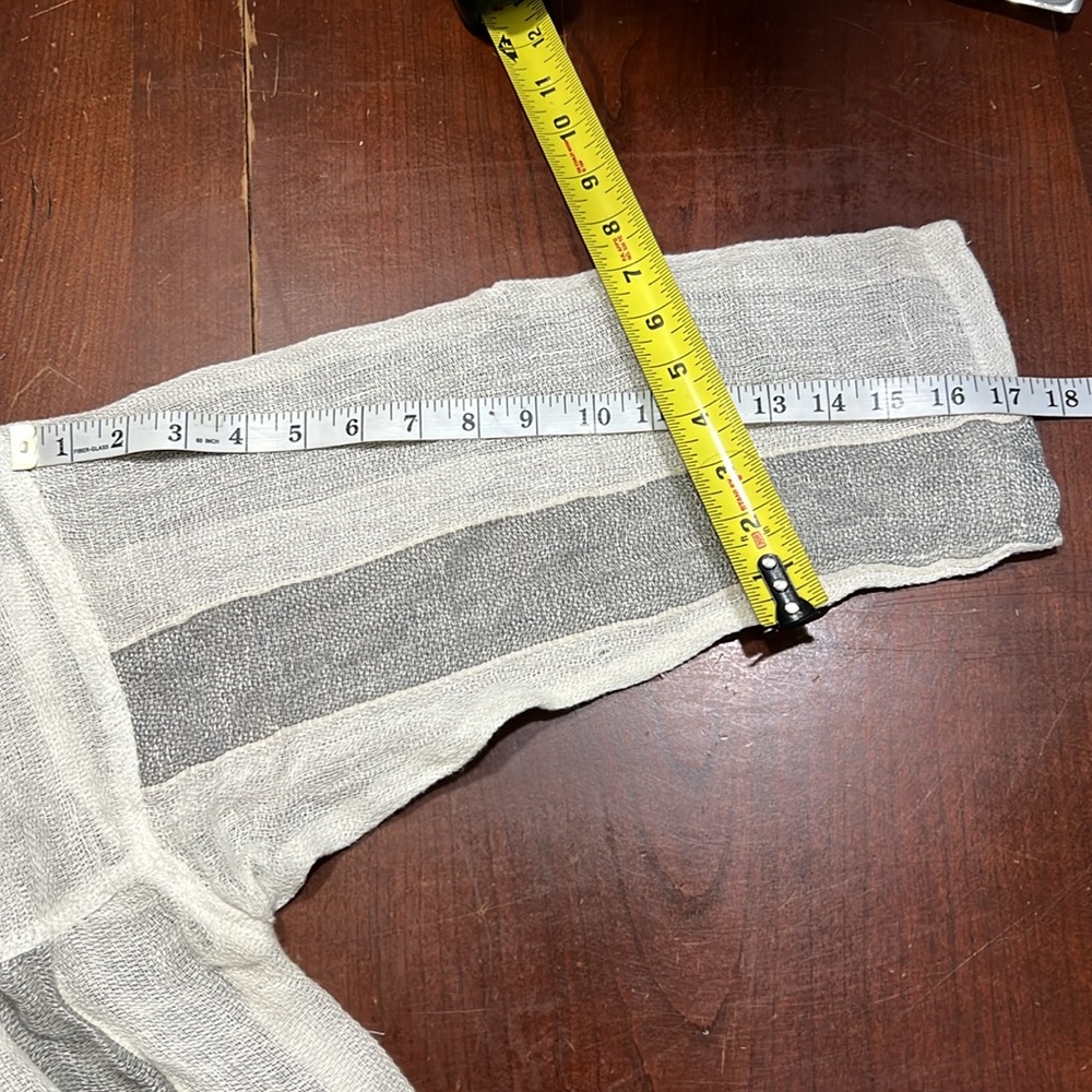 Paper Lace Linen Top/Duster/Dress/Cardigan Sz Small - Picture 15 of 15